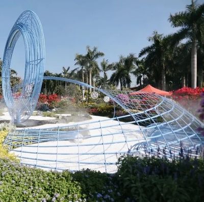 肥宅福利！蓮花山花展人潮堪比春運(yùn)？VR看展帶你輕松漫步景觀藝術(shù)