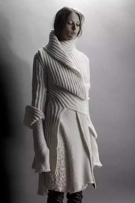 針織服裝的花式裁剪,竟然這么時尚!